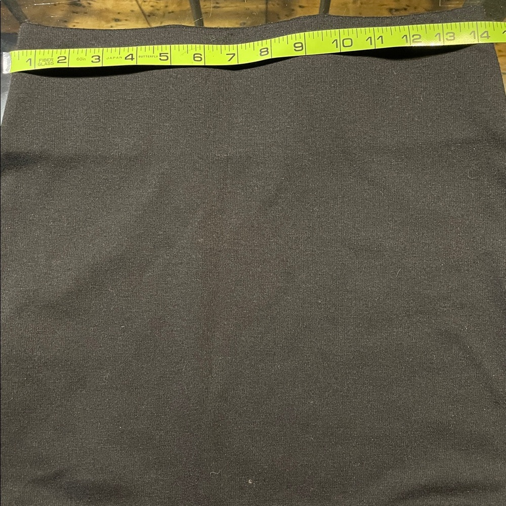 BCBG Generation solid black mini skirt size M